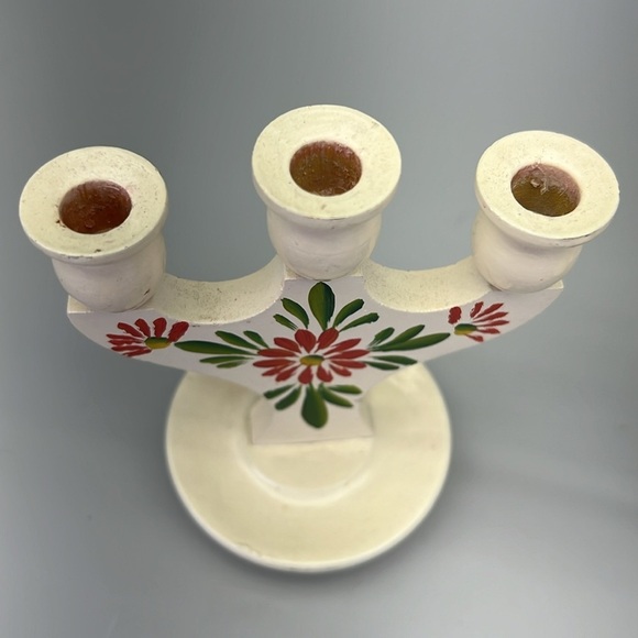 Handpainted Swedish Candleholders - Picture 5 of 8